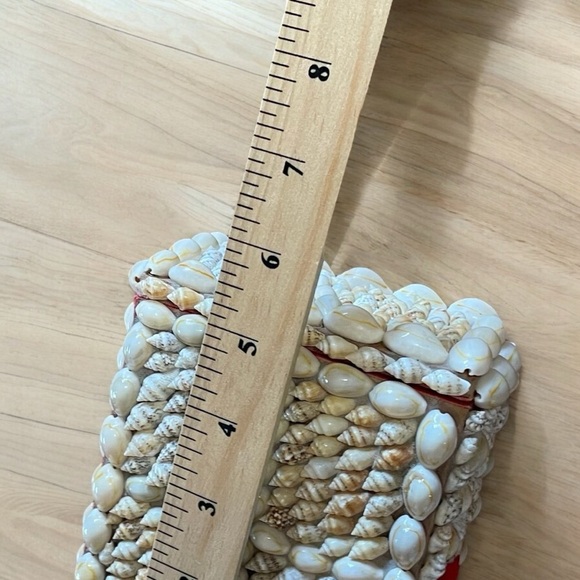 Vintage Hand Crafted Embellished Wood box Various Shapes-Sizes Sea Shells. - Picture 7 of 10